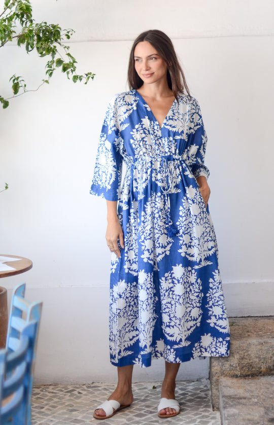 Kaftan Faenza Azul