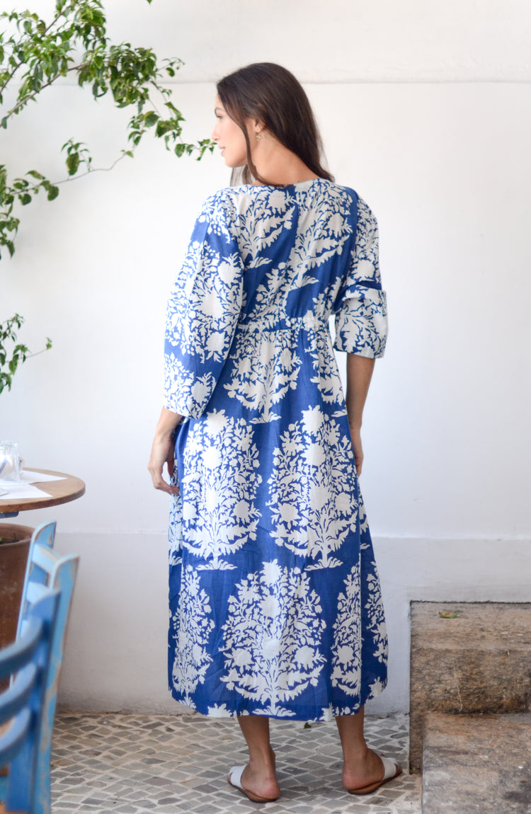 Kaftan Faenza Azul