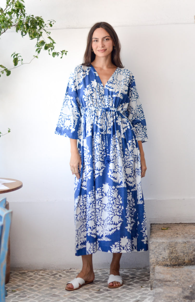 Kaftan Faenza Azul